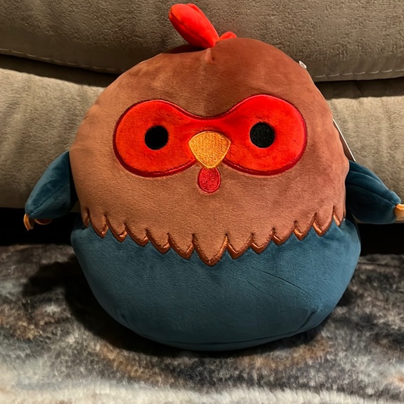 🐔Squishmallows Reed the Red & Blue Rooster 8” NWT - Picture 1 of 4